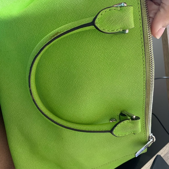 Michael Kors Lime Green handbag - Picture 9 of 10